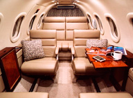 Learjet 35A Interior